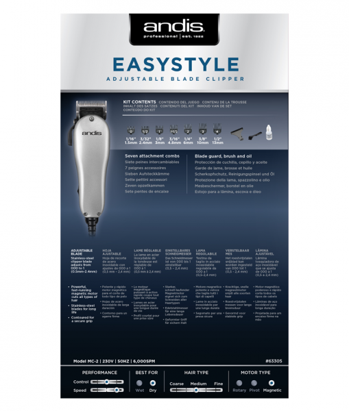 Andis EasyStyle Adjustable 4