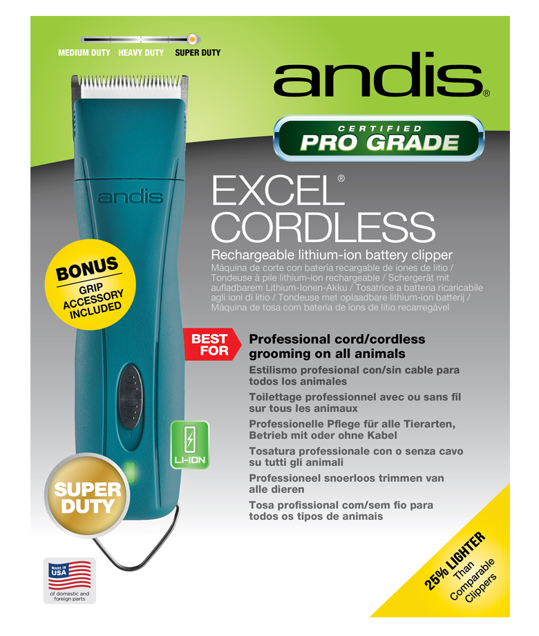 Andis Excel Cordless  3