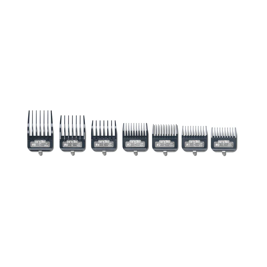 Andis Master Premium Metallclip Kunststoffkammset
