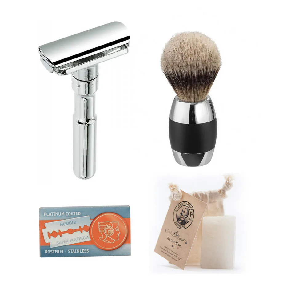 MERKUR Solingen FUTUR Set - Rasierset