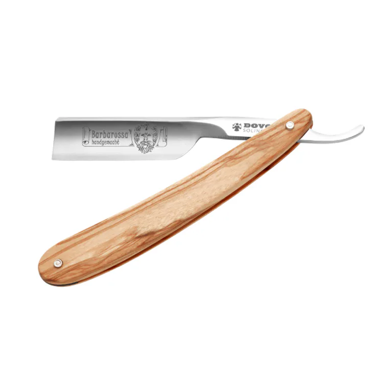 Rasiermesser DOVO Solingen 10580026 N - Barbarossa - oliv