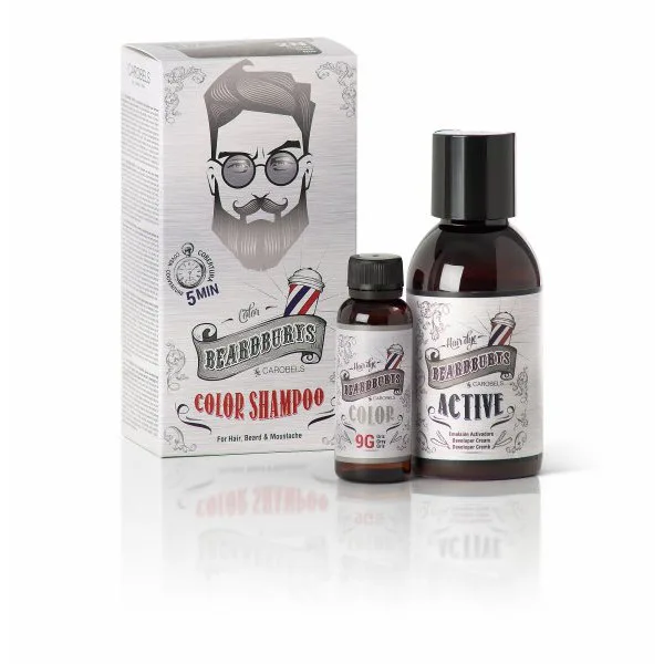 Beardburys Haar &amp; Bart Färbung Shampoo