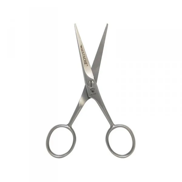 Schere DOVO Solingen 43 456" MUSTACHE" - für Bärte - Bild 5
