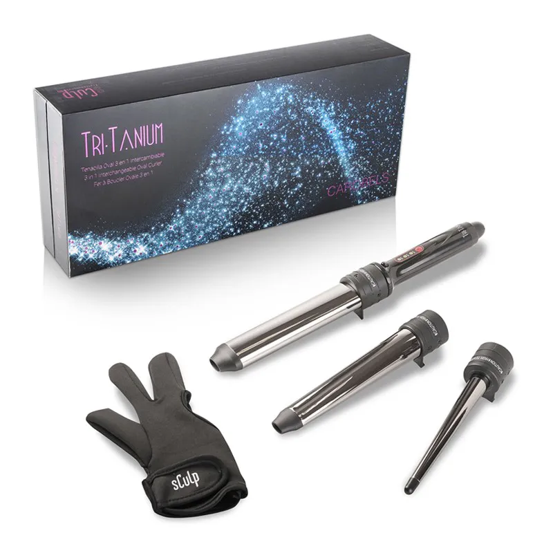 Lockenstab SCULPBY TriTanium - 3in1 - Bild 1