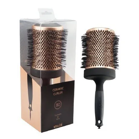 Ceramic Curler Turmalin &amp; Ionic Haarbürste - Bild 1