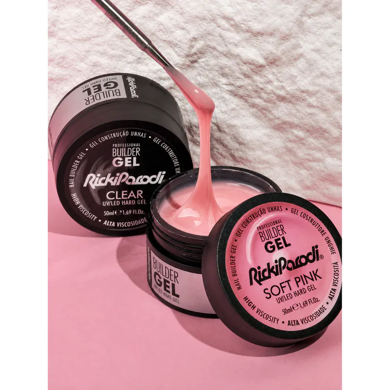 Modelliergel für Nägel RICKI PARODI Clear Transparent - Bild 2