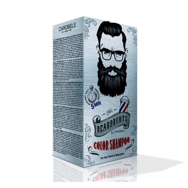 Beardburys Haar- und Bartfärbeshampoo - Schwarz - Bild 3