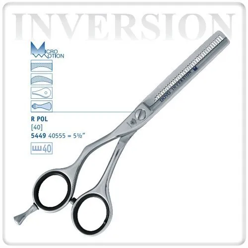 Friseurschere DOVO 5449 40555 Inversion - 5,5" - Epilation - Bild 1