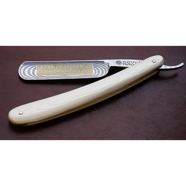 Rasiermesser DOVO Solingen 105 5865 R - Micarta Elefant. Knochen - Bild 3
