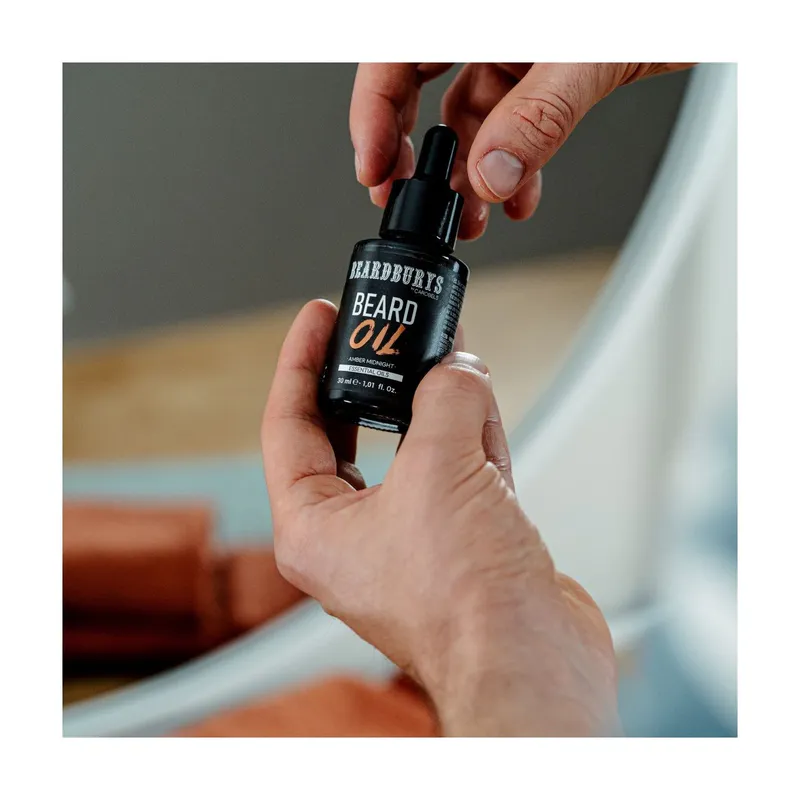 BEARDBURYS Bartöl Amber Midnight – 30 ml - Bild 3
