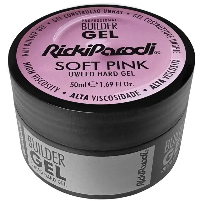 Modelliergel für Nägel RICKI PARODI Soft Pink - Bild 1