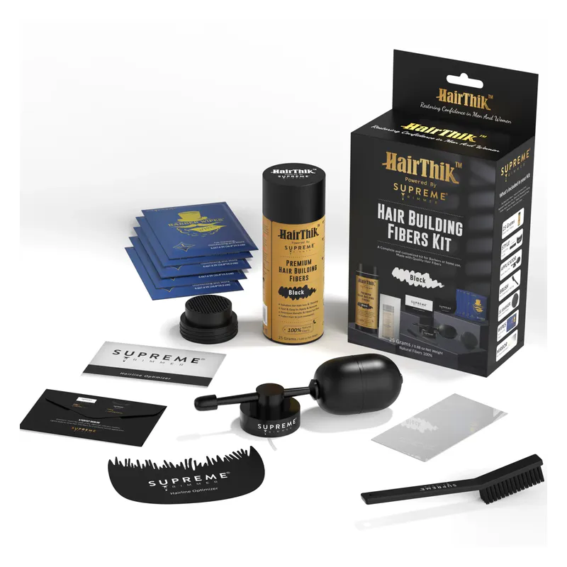 Haarfasern mit Applikator STpro Hair Thik zur Haarverdichtung - Bild 1