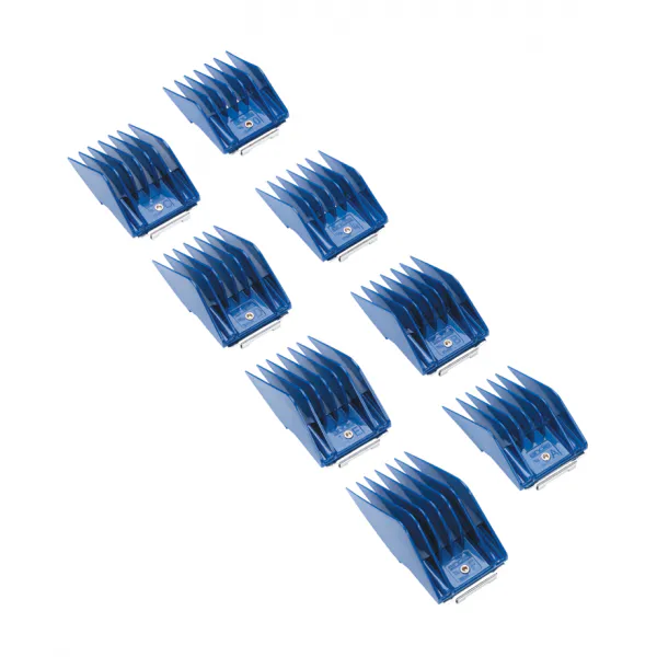 Andis Kunststoffkammset mit Metallclip - Set II (16-32 mm) - Bild 1