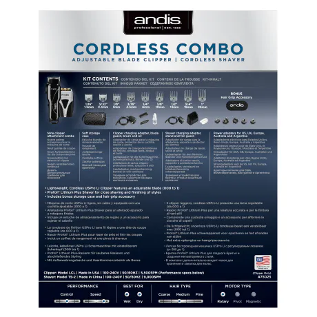 Andis Cordless Combo - Bild 5