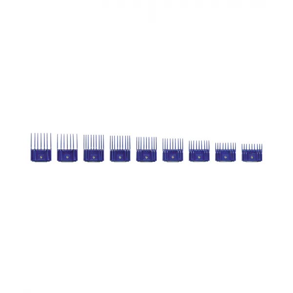 Andis Kunststoffkammset mit Metallclip - Set I (1,5-14 mm) - Bild 2