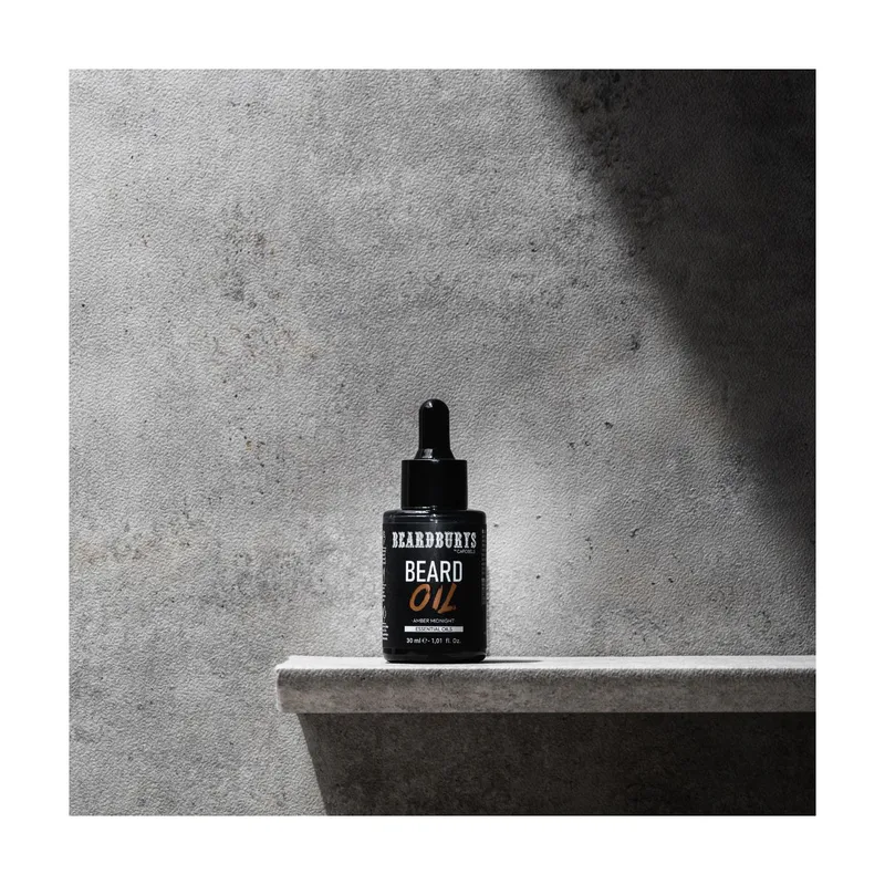 BEARDBURYS Bartöl Amber Midnight – 30 ml - Bild 5