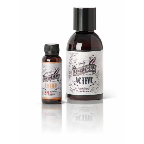 Beardburys Hair &amp; Beard Coloring Shampoo - Hellbraun - Bild 2