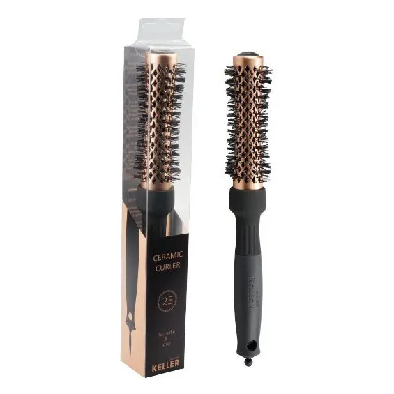 Haarbürste Ceramic Curler Turmalin &amp; Ionic 25 mm - Bild 1