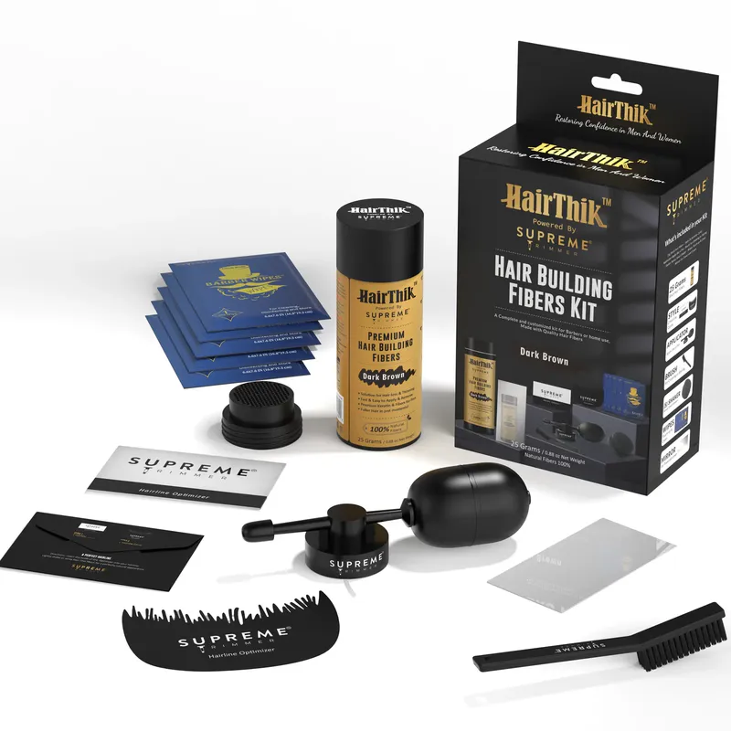 Haarfasern mit Applikator STpro Hair Thik zur Haarverdichtung - Bild 1