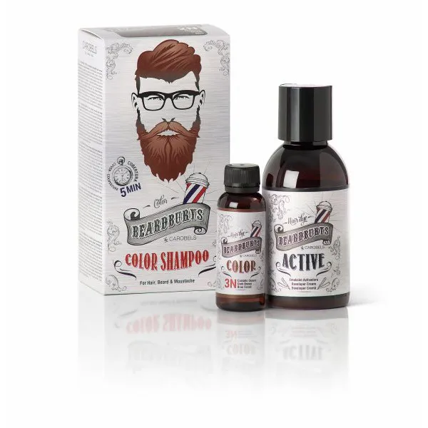 Beardburys Haar- und Bart-Shampoo - Dunkelbraun - Bild 1