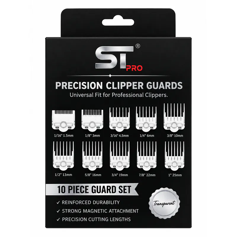 Magnetische Aufsteckkämme STpro Premium Magnetic CMG100 – transparent - Bild 1